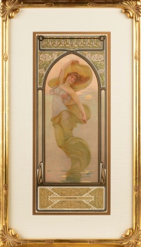 George Randolph Barse Jr. (American, 1861-1938) The Times of Day/Fairy Soap