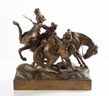 Carl Kauba (Austrian, 1865-1922) Gilt Bronze Grouping
