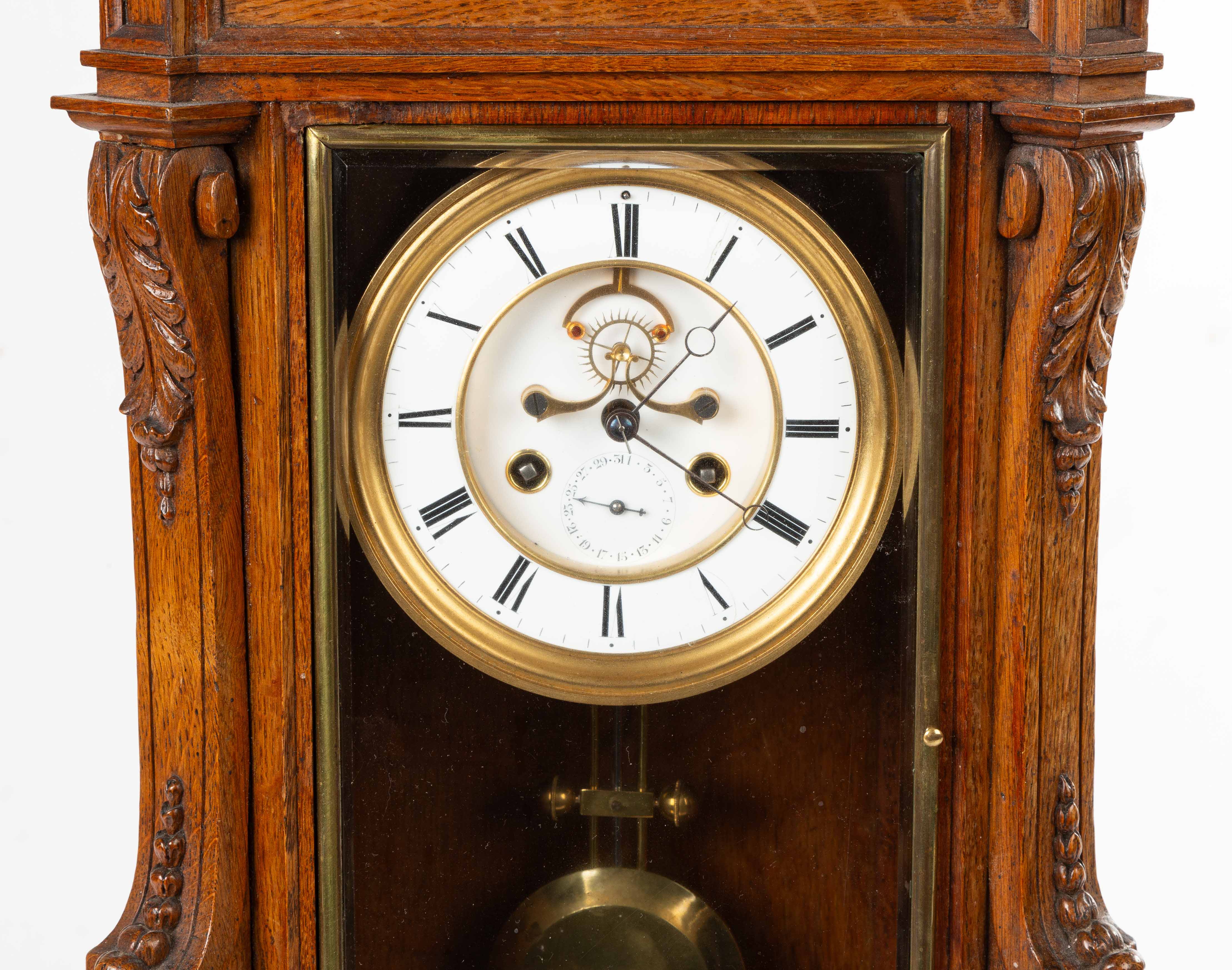 French Brocot Escapement Shelf Clock | Cottone Auctions