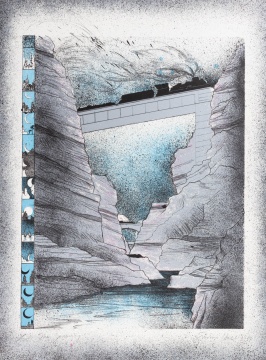 (20) Susan Hall (American, b. 1943) "The Journey"