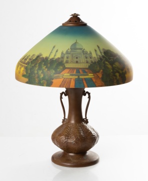 Phoenix Scenic Taj Mahal Table Lamp