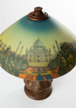 Phoenix Scenic Taj Mahal Table Lamp