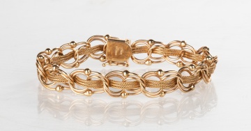 Ladies 14K Gold Bracelet