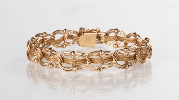 Ladies 14K Gold Bracelet