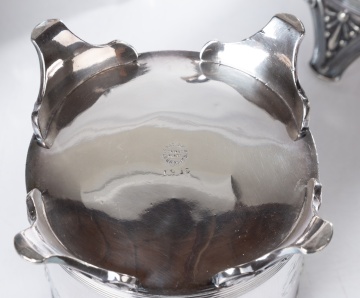 Silver-Plate Tea and Coffee Set, Aesthetic Style