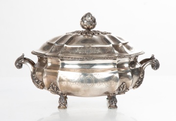 19th Century Sterling Silver Tureen