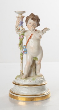 Meissen Figure of Cupid