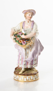 Meissen Figure of a Woman