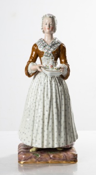 Rare Meissen "The Chocolate Girl"