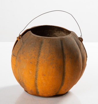 Vintage Halloween Jack-O-Lantern Candy Container