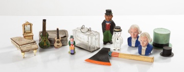 Vintage Candy Containers, Musical and Patriotic Themes