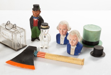 Vintage Candy Containers, Musical and Patriotic Themes