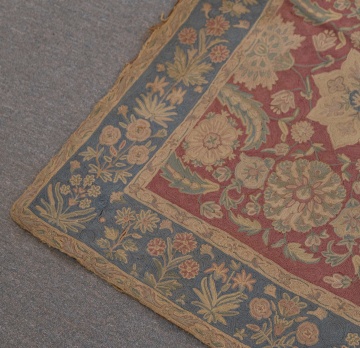 Large Antique Indian Rashti Embroidery