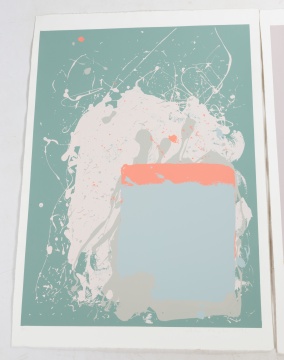 Two John Hoyland (British, 1934-2011) Works