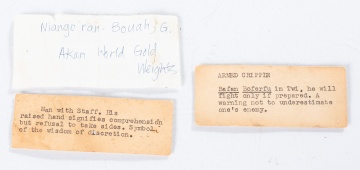 (16) Akan Gold Weights