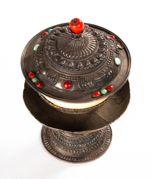 Early Tibetan / Mongolian Silver Offering Cup