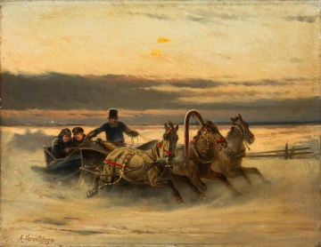 Two Verestchagen Russian Paintings