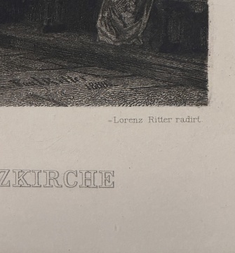 Paul Lorenz Ritter (German, 1832-1921) Engraving