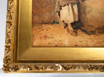 Filippo Indoni (Italian, 1800-1884) Portrait of a Lady