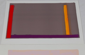 Three John Hoyland (British, 1934-2011) Works