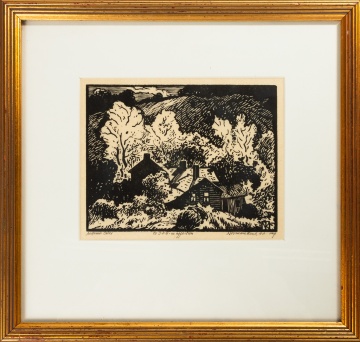 Norman Kent (American 1903-1972) Autumn Color