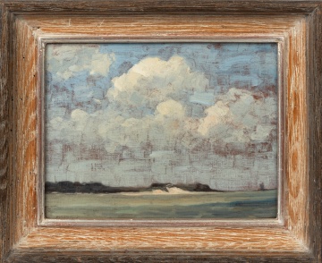 Alexander Schilling (American, 1860-1937) Coastal Scene