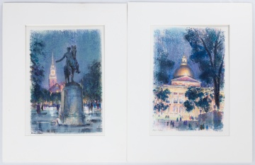 Two Ralph Avery (American, 1906-1976) Watercolors