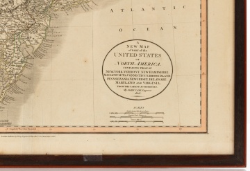 John Cary, New Map of Part of the United States