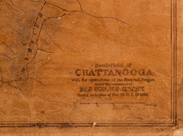 Sketch of the Battles of Chattanooga, Nov. 23-25, 1863