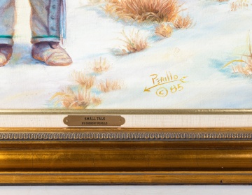 Gregory Perillo (American, 1927/29-2021) Small Talk (Nez Perce)