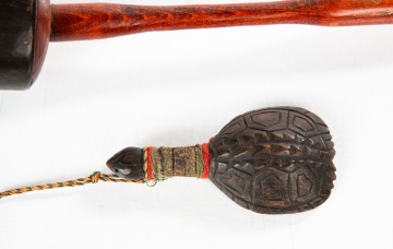 Two Iroquois Rattles