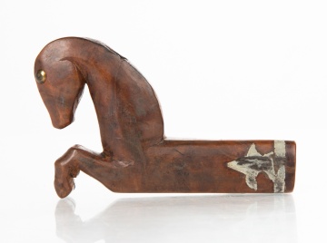 Native American Horse Effigy Pipe
