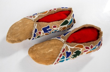 Prairie Beaded Moccasins