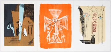 Six John Piper (English, 1903-1992) Lithographs