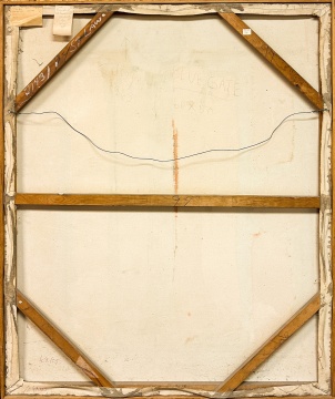 Lawrence Calcagno (American, 1913-1993) "Blue Gate"