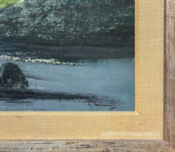 Charles Toucey Coiner (American, 1898-1989) "Connemara Cottage III"