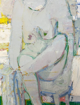 Gabriel Godard (French, b. 1933) "Femme a sa Toilette"