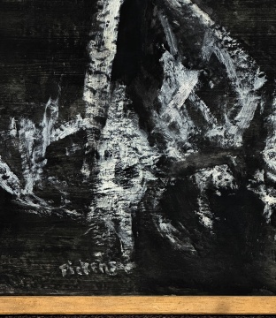 Alton Pickens (American, 1917-1991) "Fall of Icarus"