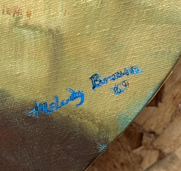 Melody Brown (American/Californian, 20th Century) "Landscape"