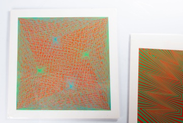 Roy Ahlgren (American, 1927-2011) "Constellation" & "Genesis II"