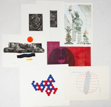 Group of Seven Lithographs, 20th century