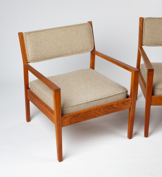 Two George Nelson for Herman Miller Lounge Chairs