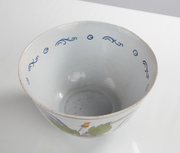 18th Century Delft Polychrome Bowl