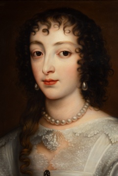 Portrait of Henrietta Maria of France, Queen of England, After Anthony van Dyck (Flemish, 1599-1641)