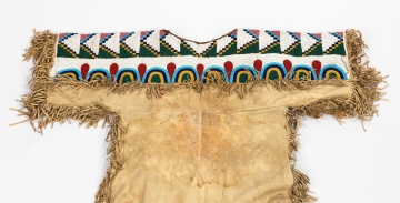 Sioux Beaded Buckskin Dress