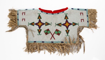 Blackfeet Child's Beaded Cape