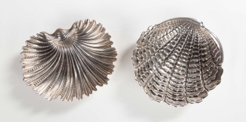 Buccellati Sterling Silver Arca & Venus Sea Shell Bowls