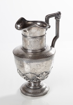 Tiffany & Co. Silver Neo-Grec Etruscan Ewer