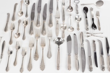 Georg Jensen Sterling Silver Flatware, Various Patterns