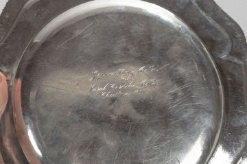Ten George III Silver Dinner Plates, Heming, 1762